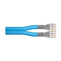 Cat.6A U/FTP Verlegekabel Duplex Eca Cat 6A U-FTP I