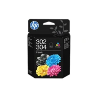 302/304 Tri-color/Black Ink Cartridge - Tintenpatro