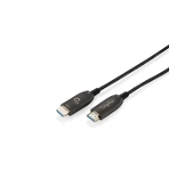 Digitus HDMI AOC Verbindungskabel Typ A - 50 m - Gold
