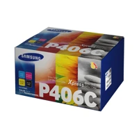 CLT-P406C Value Pack, 4er-Packung, Schwarz, Gelb