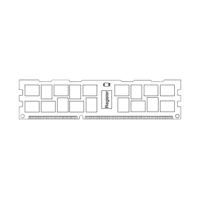 1x8GB DDR3-1600MHz, DIMM, ECC, Registered