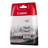 Tinte BCI-15BK schwarz, 2er-Packung