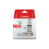 Tinte MultiPack CMYK CLI-581 XXL, 11.7ml