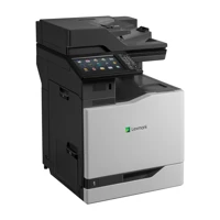 CX825de, Multifunktionsdrucker, Farbe, Laser -