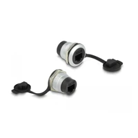 Einrastmodul, CAT6 with protective dust cap IP67