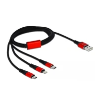 3 in 1, Kabel nur zum Laden, USB Stecker zu