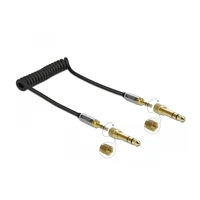 Audio-Kabelkit, Schwarz, gewickelt