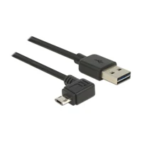 USB-Kabel, USB Stecker gerade bis Micro-USB Typ B Stecker