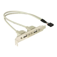 USB-Konsole, 10-poliger USB-Header Stecker zu USB Buchse