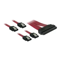 SATA- / SAS-Kabel, 4-Lane, SATA Buchse zu 4i