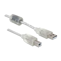 USB-Kabel, USB Stecker zu USB Typ B Stecker, 0,5m