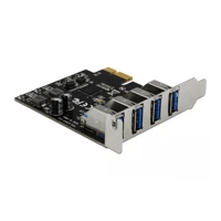 USB-Adapter, PCIe 2.0 Low-Profile, USB 3.0x4