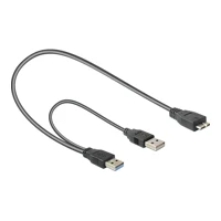 USB-Kabel, USB Typ A Stecker zu USB (nur Strom)