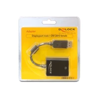 Adapter Displayport Stecker > DVI 24+5 Buchse -