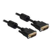 DVI-Kabel, DVI-I Stecker zu DVI-I Stecker, 1m -