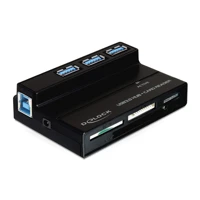 USB 3.0 Card Reader All in 1 + 3 Port USB 3.0 Hub