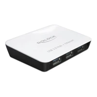 USB 3.0 Hub 3 Port + 1 Port Gigabit LAN