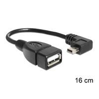 USB-Kabel, Mini-USB, Typ B Stecker bis USB Buchse, USB