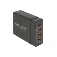 USB Charger 1x USB Type-C PD + 3x USB Type-A 60