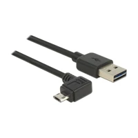 USB-Kabel, USB Stecker gerade bis Micro-USB Typ B Stecker