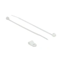 Kabelbinder-Kit, 15cm, weiß