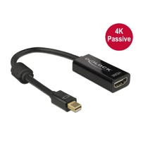 DeLock 4K Passive, Videoanschluß, Mini DisplayPort Stecker