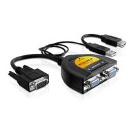 2 Port VGA Data Splitter, Video-Verteiler, 2x