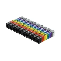 Set Kabelmarker-Clips, grau, Schwarz, weiß, Blau