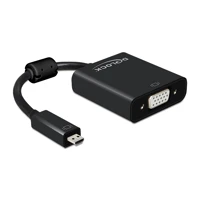 DeLock VGA-Adapter, mikro HDMI Stecker bis HD-15 (VGA)