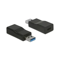 USB-Adapter, USB Typ A Stecker bis USB-C Buchse, USB 3