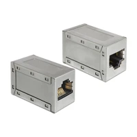 Netzwerkkoppler, RJ-45 Buchse bis RJ-45 Buchse, CAT 6a