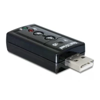 Soundkarte, 24-Bit, 96 kHz, 7.1, USB 2.0 -