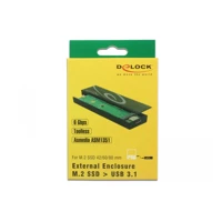 externes Gehäuse M.2 SSD, USB-C 3