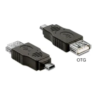 USB-Adapter, mini-USB Typ B Stecker zu USB Buchse, USB