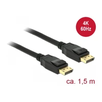 DeLock DisplayPort-Kabel, DisplayPort Stecker bis