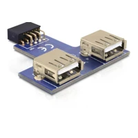 USB Pinheader, USB-Adapter Buchse zu USB Buchse