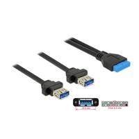 USB-Kabel, 19-poliger USB 3.0 Kopf Buchse bis USB