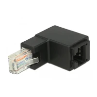 Netzwerkadapter, RJ-45 Stecker gewinkelt bis RJ-45
