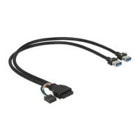 USB-Kabel, USB Typ A Buchse bis 19-poliger USB 3.0