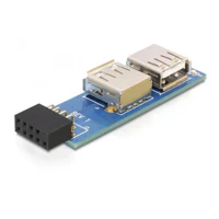USB Pinheader, USB-Adapter Buchse zu USB Buchse