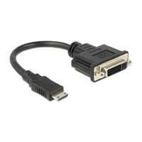 Videoanschluß, mini HDMI Stecker bis DVI-I Buchse, 20