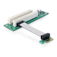 Riser card PCI Express x1 > 2x PCI 32Bit 5V with