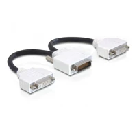 DVI-Adapter, DVI-I Buchse zu DMS-59 Stecker, 20cm -