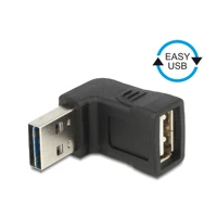 USB-Adapter, USB Buchse bis USB Stecker, 90° Stecker -