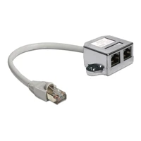 RJ45 Port Doubler, Ethernet 100Base-TX-Splitter -