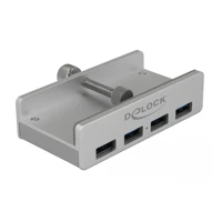 Externer USB 3.0 4 Port Hub mit Feststellschraube