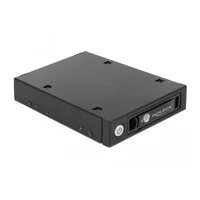 Mobiles Speicher-Rack, 2,5" (6,4cm), Schwarz
