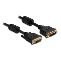 DVI-Verlängerungskabel, DVI-I Buchse zu DVI-I Stecker -