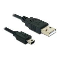 USB-Kabel, USB Stecker zu Mini-USB, Typ B Stecker, 1m