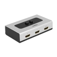 Switch HDMI 2 port manual, Video/Audio-Schalter -
